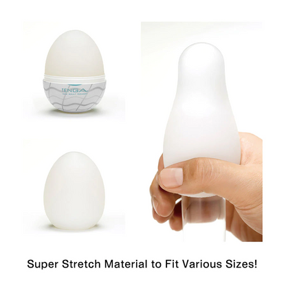EGG - Male Masturbator - Variety 6 Pack. PerkyParlor.com