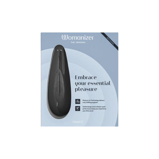 Classic 2 Clitoral Stimulator - Black. Perky Parlor.